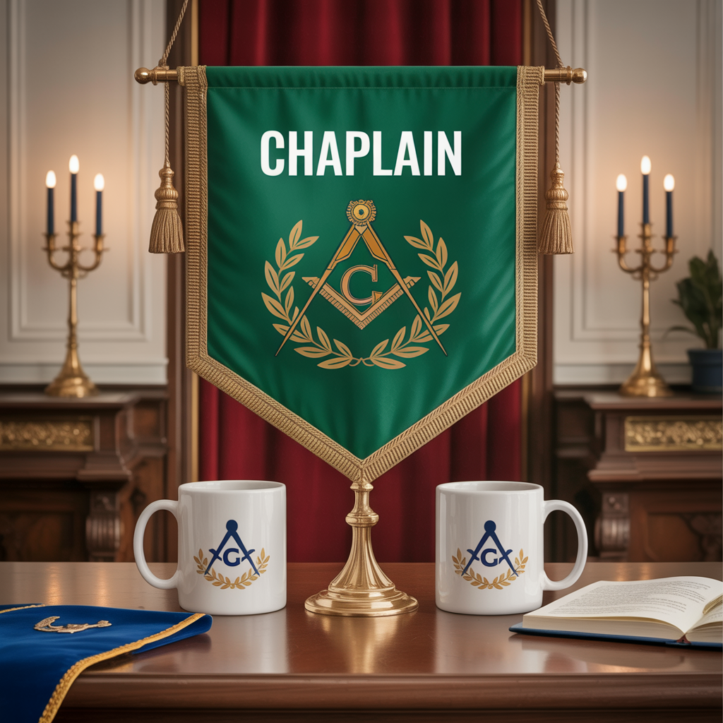 Masonic Mugs Lodge Positions: Chaplain - Masonic Mugs