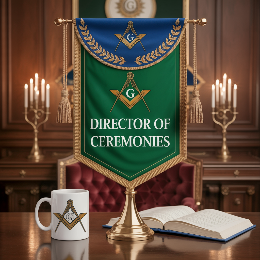 Masonic Mugs Lodge Positions: Director of Ceremonies - Masonic Mugs