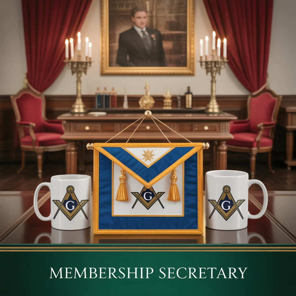 Masonic Mugs Lodge Positions: Membership Secretary - Masonic Mugs