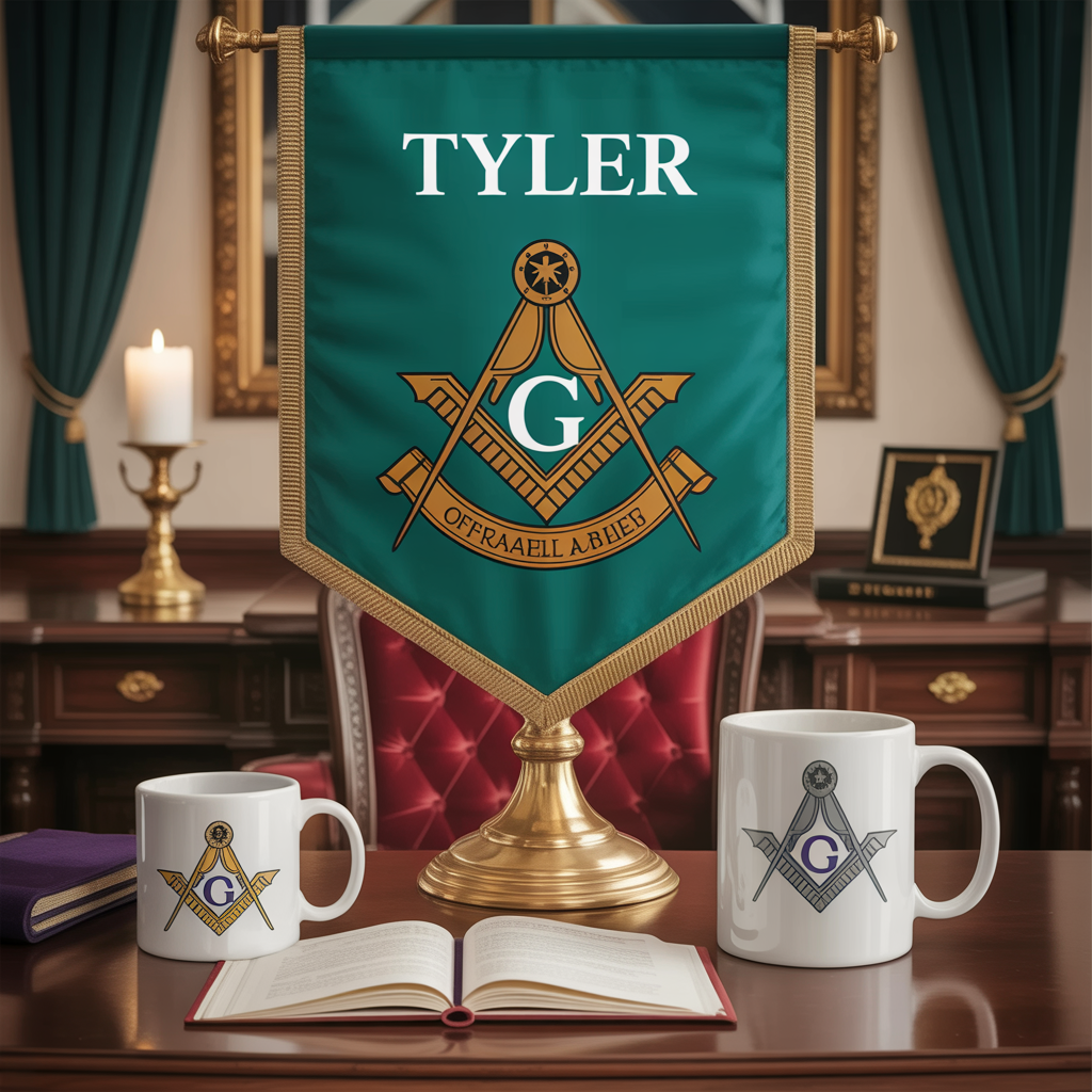 Masonic Mugs Lodge Positions: Tyler - Masonic Mugs