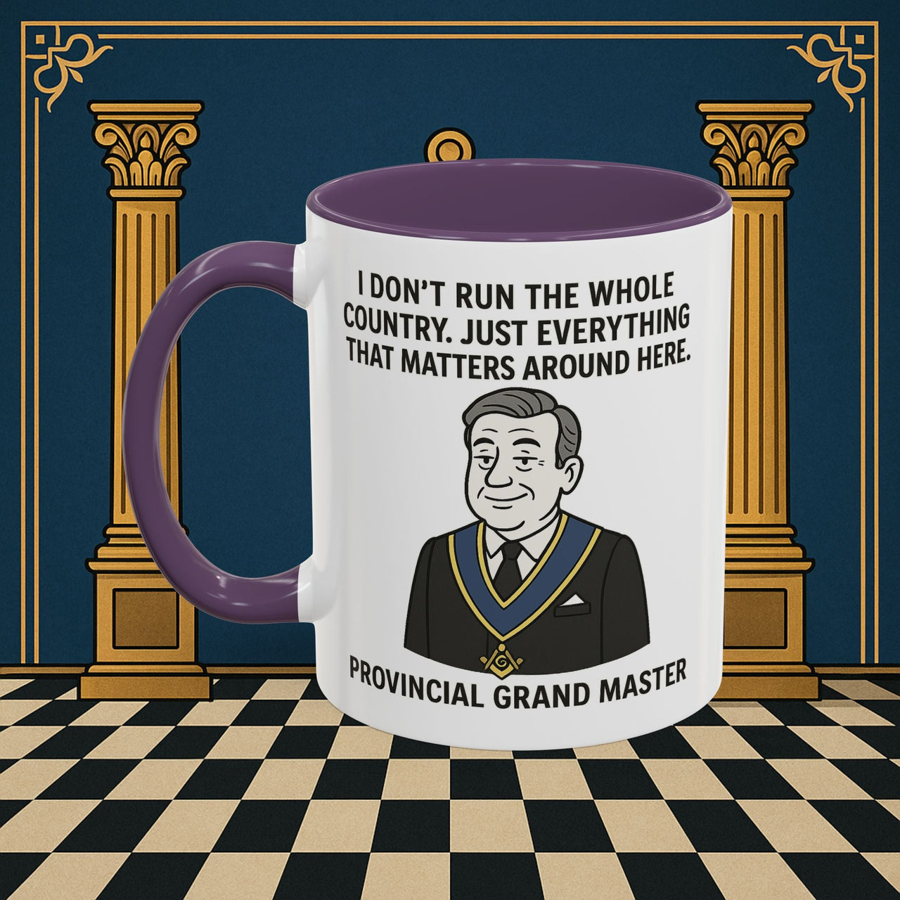 Masonic Mugs - Local Influence - Provincial Grand Master Printify