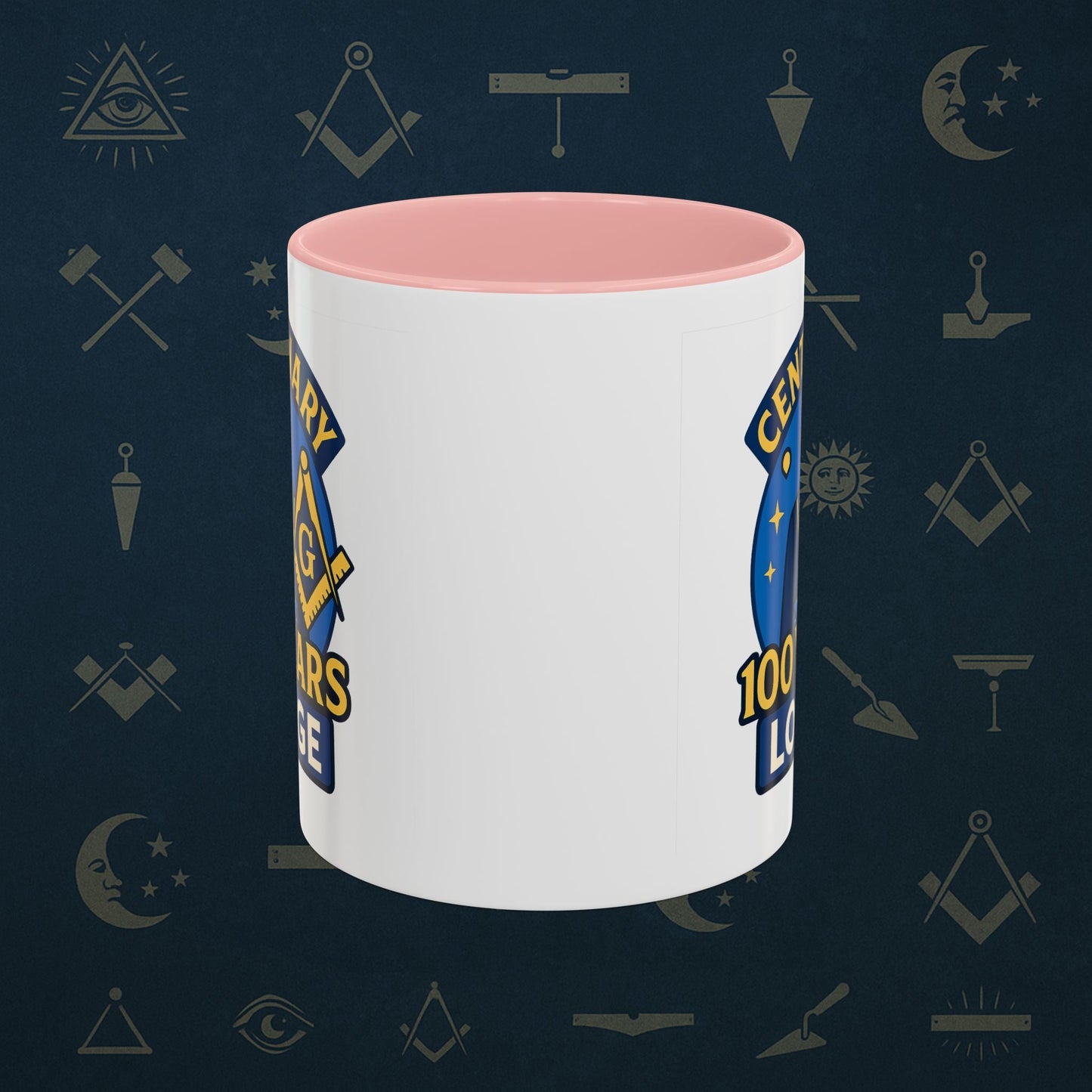 Masonic Mugs - Centennial Brotherhood - 100 years lodge anniversary Printify