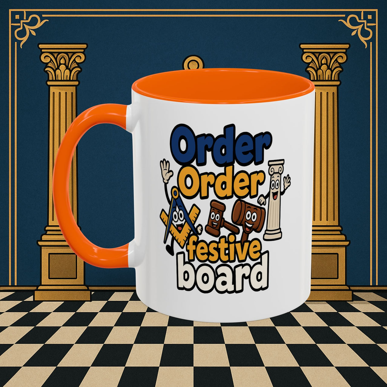 Masonic Mugs - Order Festive Board Printify