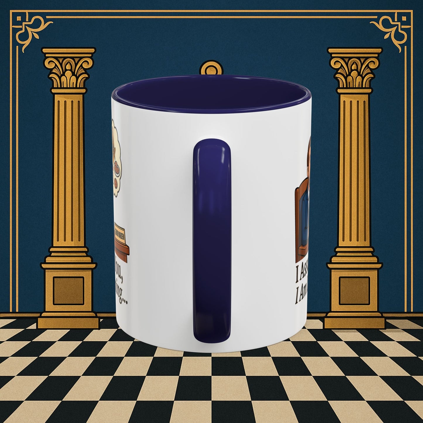Masonic Mugs - Masonic Musings - Senior Warden Printify