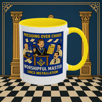 Masonic Mugs - Leadership Labyrinth - Worshipful Master Printify