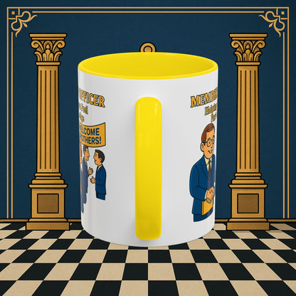 Masonic Mugs - Brotherhood Welcome - Membership Secretary Printify