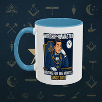 Masonic Mugs - Masonic Monotony - Worshipful Master Printify
