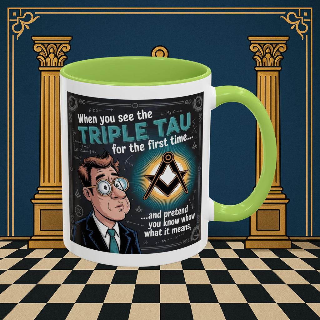 Masonic Mugs - Bewildered by the Tau - Royal Arch