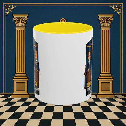 Masonic Mugs - Masonic Watchfulness - Senior Warden Printify