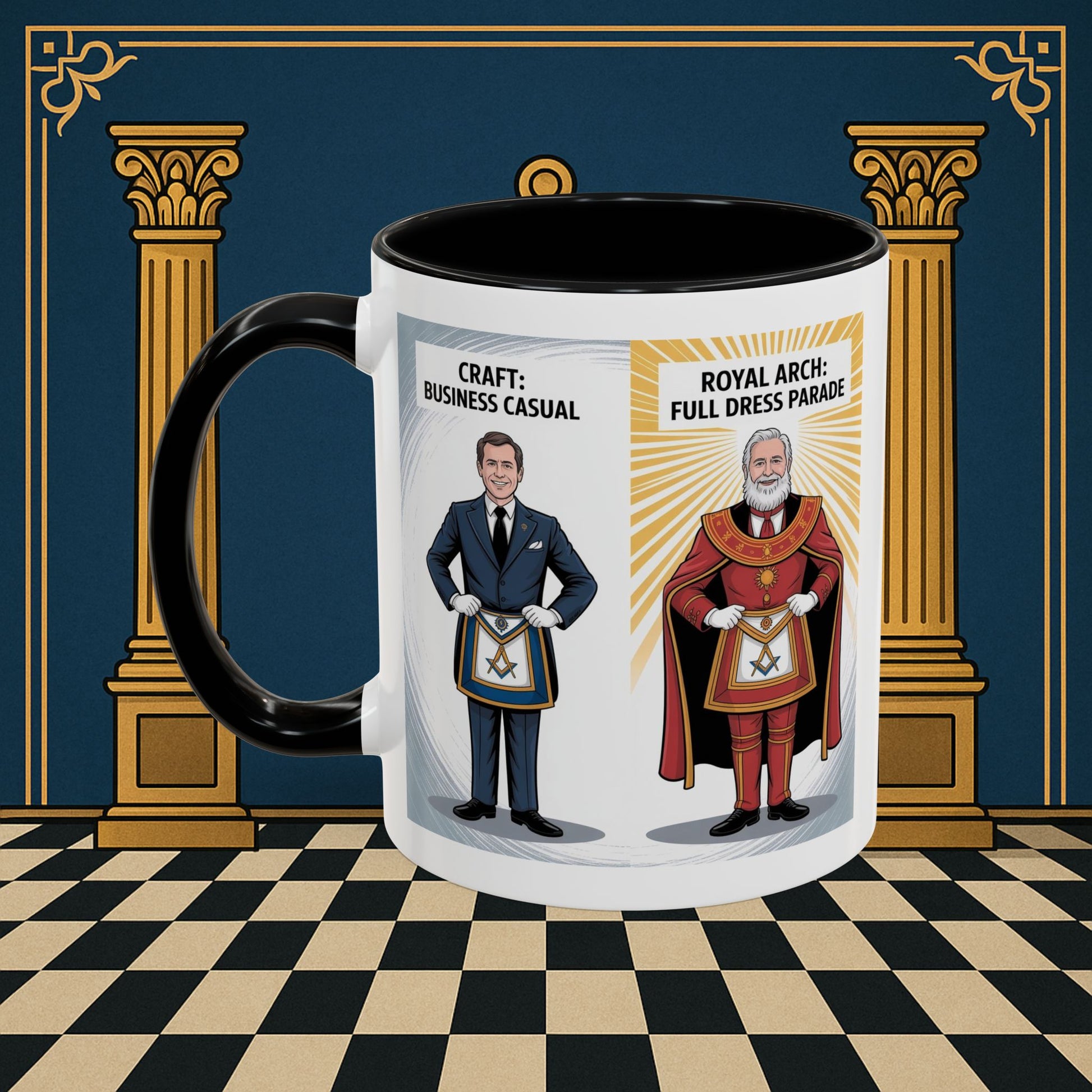 Masonic Mugs - Masonic Dress Code Decoded - Royal Arch