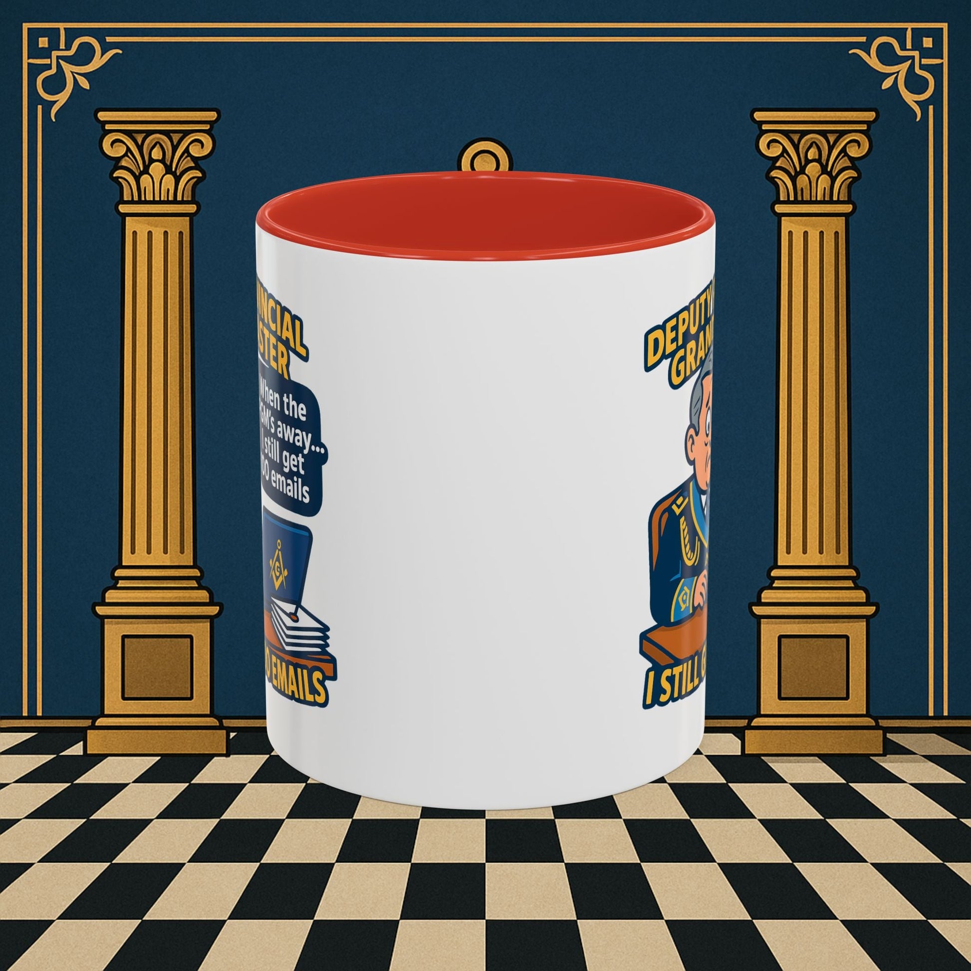 Masonic Mugs - Email Overload - Deputy Provincial Grand Master Printify