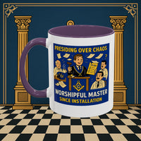 Masonic Mugs - Leadership Labyrinth - Worshipful Master Printify