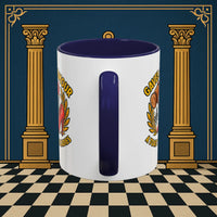 Masonic Mugs – Gavel & Glamour: A Toast to the Ladies (Accent Coloured 11oz Mug) Printify