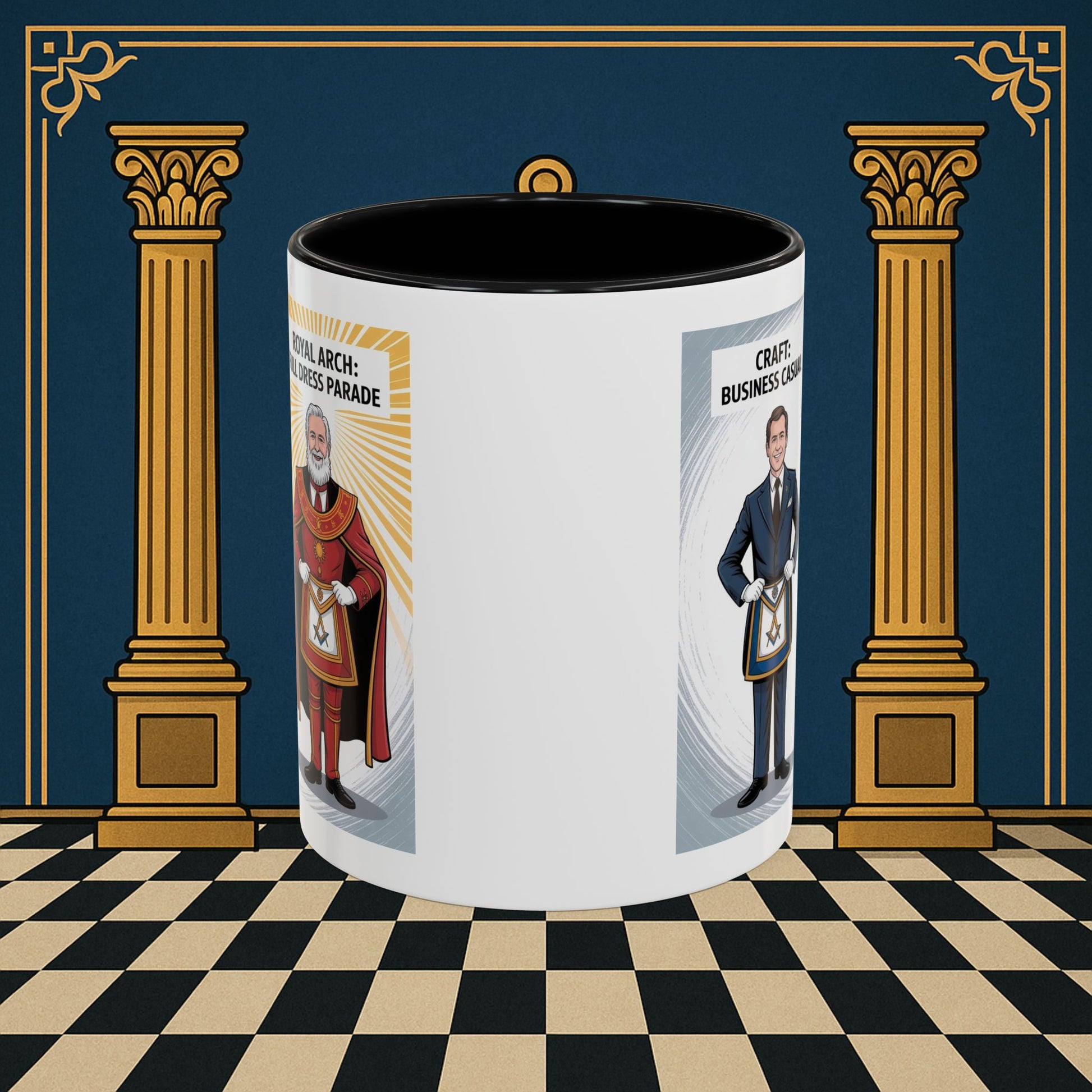 Masonic Mugs - Masonic Dress Code Decoded - Royal Arch