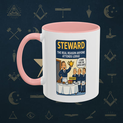 Masonic Mugs - Cake and Conspiracy - Steward Printify
