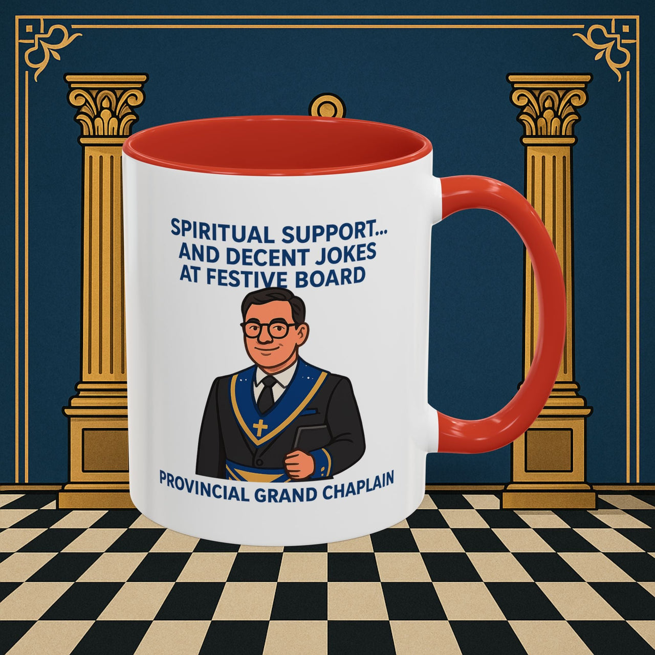 Masonic Mugs - Divine Humor - Provincial Grand Chaplain Printify