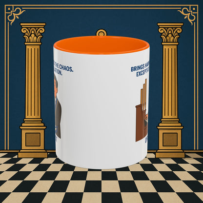 Masonic Mugs - Harmony Amid Chaos - Provincial Organist Printify