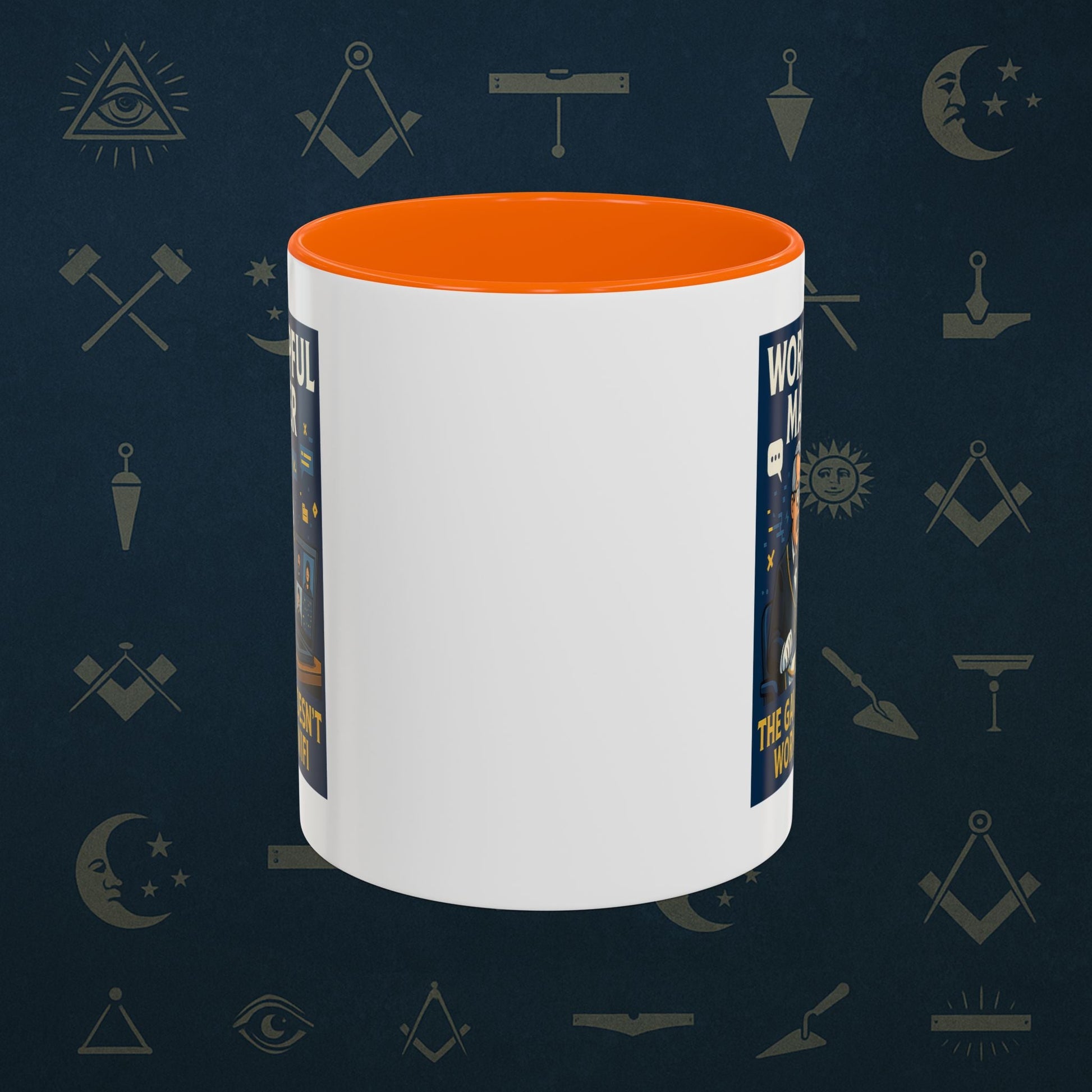 Masonic Mugs - Virtual Vertigo - Worshipful Master Printify