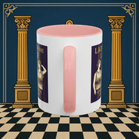 Masonic Mugs – Ladies of the Lodge: Grace, Strength & Support (Accent Coloured 11oz Mug) Printify