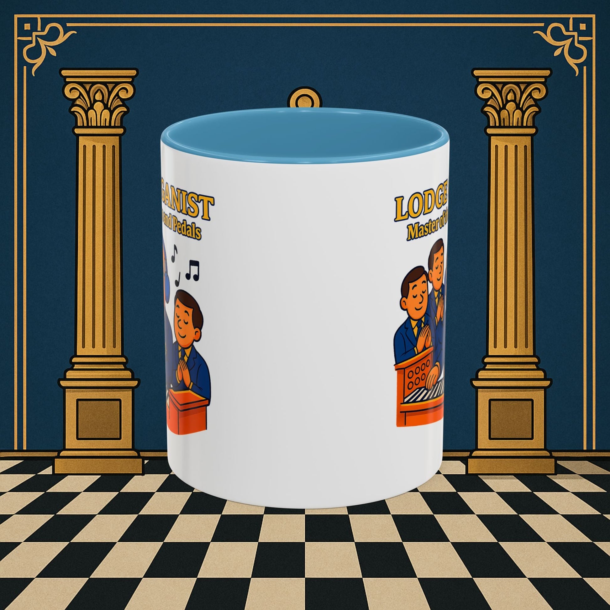 Masonic Mugs - Lodge Maestro - Organist Printify