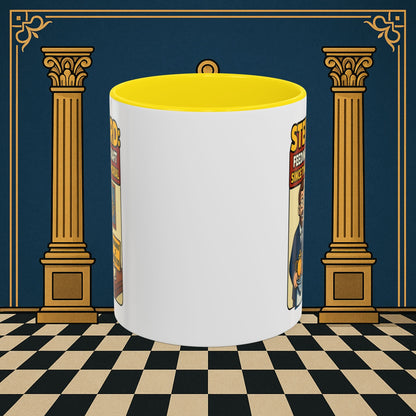 Masonic Mugs - Feeding Freemasonry's Fellowship - Steward Printify
