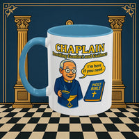 Masonic Mugs Ready to Go - Comfort in Faith - Chaplain Printify