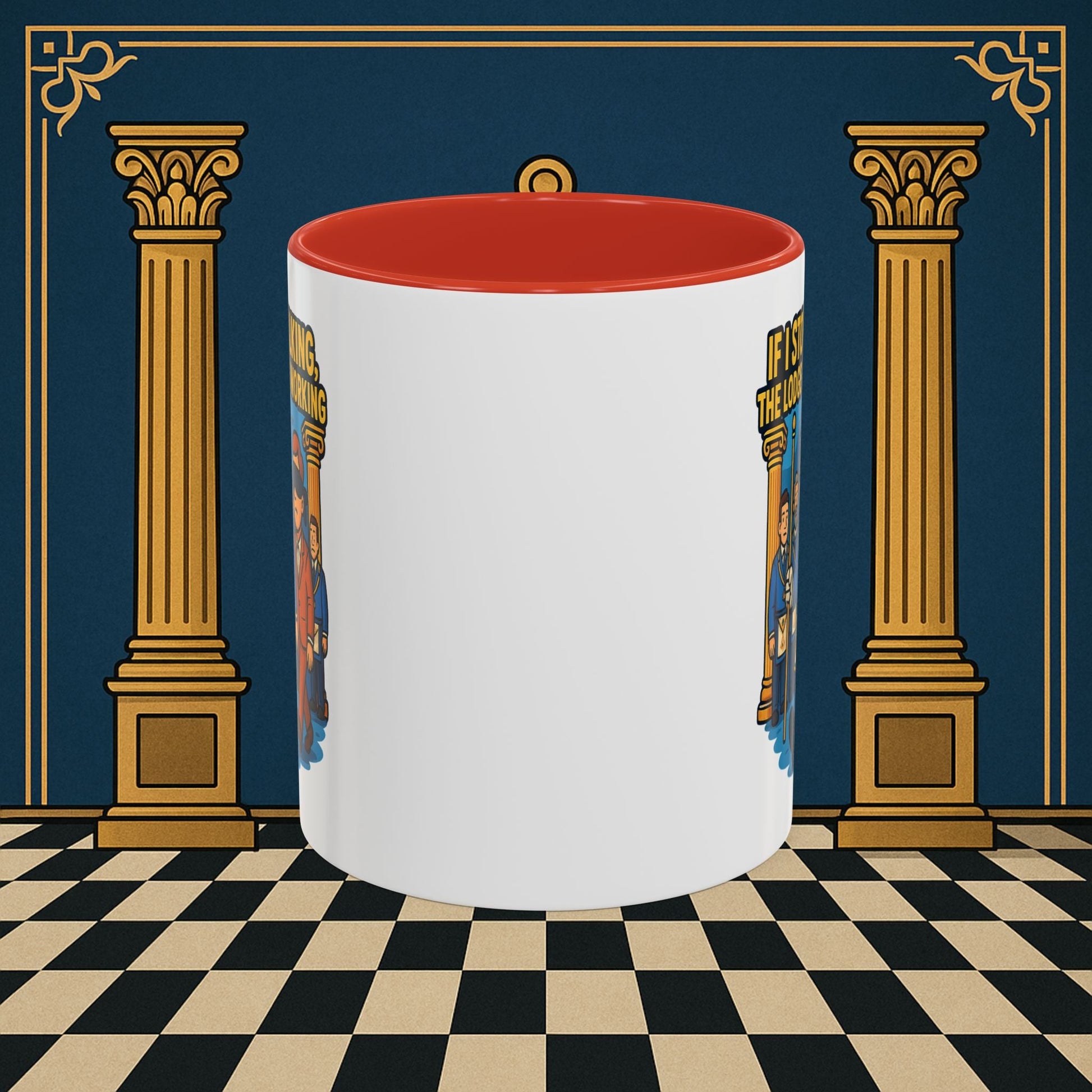 Masonic Mugs - Walking the Masonic Path - Senior Deacon Printify