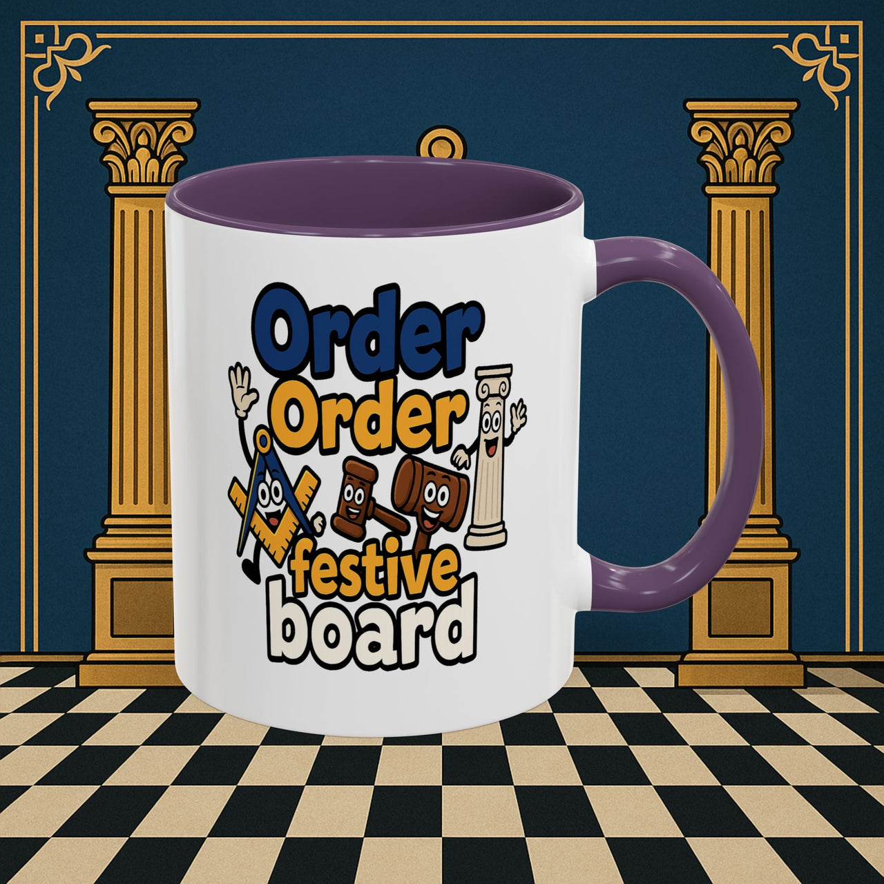 Masonic Mugs - Order Festive Board Printify
