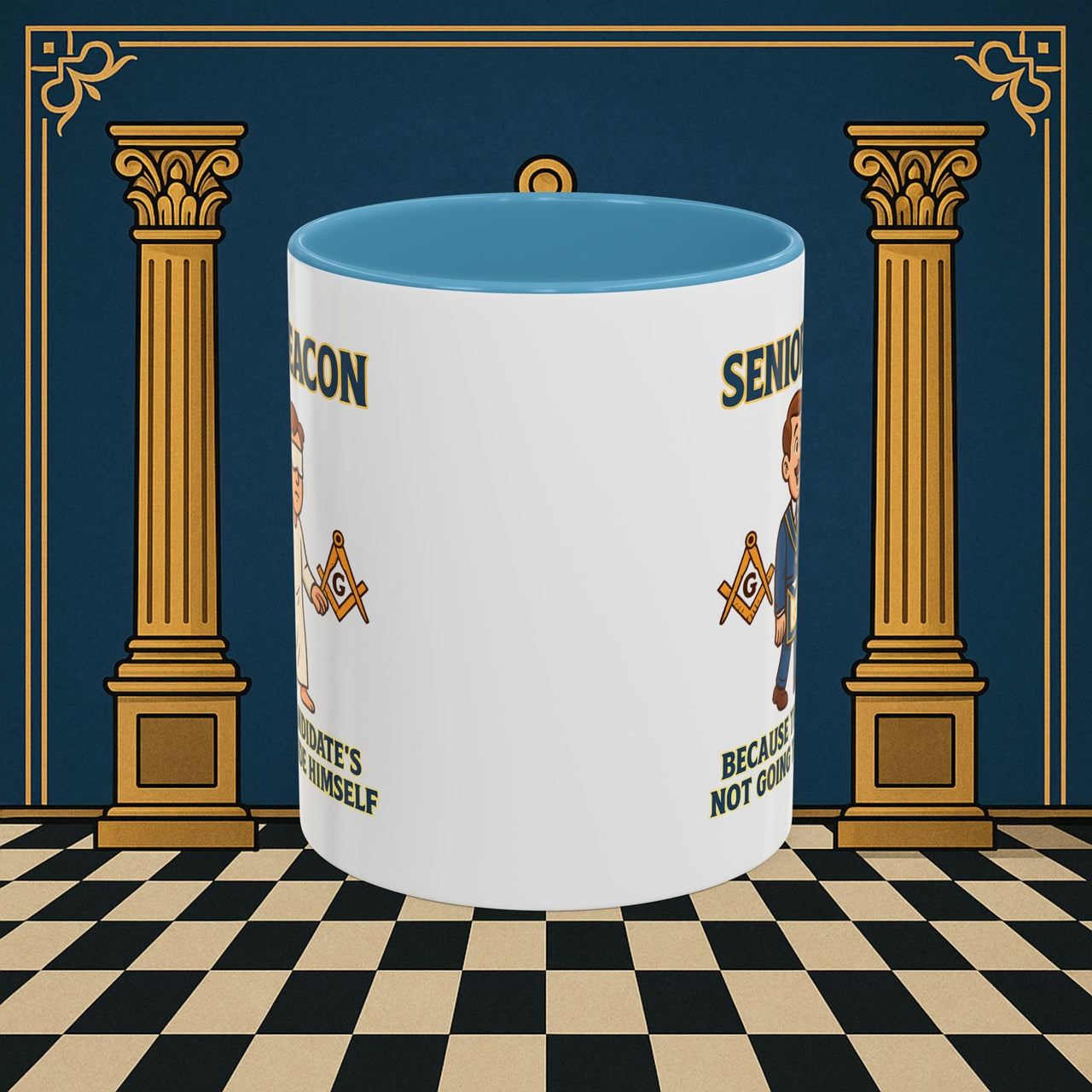 Masonic Mugs - Guiding Light - Senior Deacon Printify