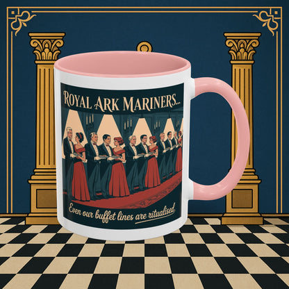 Masonic Mugs - Synchronized Service - Royal Ark Mariners Printify