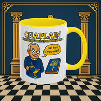 Masonic Mugs Ready to Go - Comfort in Faith - Chaplain Printify