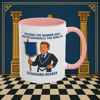 Masonic Mugs - Banner and Barrel - Provincial Standard Bearer Printify