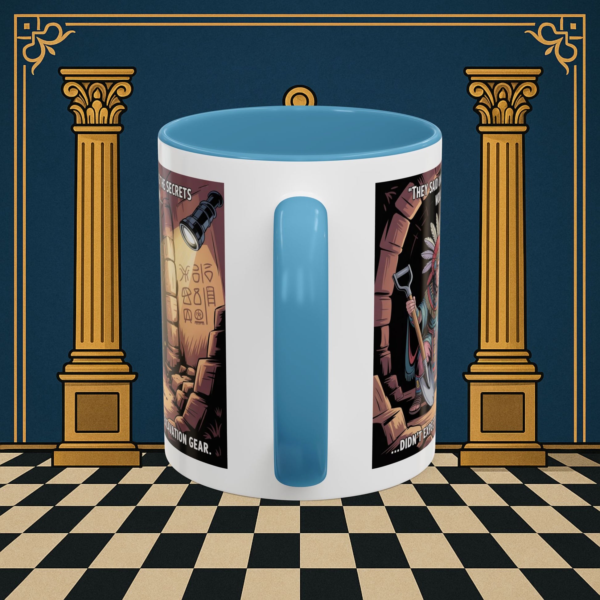 Masonic Mugs - Dig Happens - Royal Arch