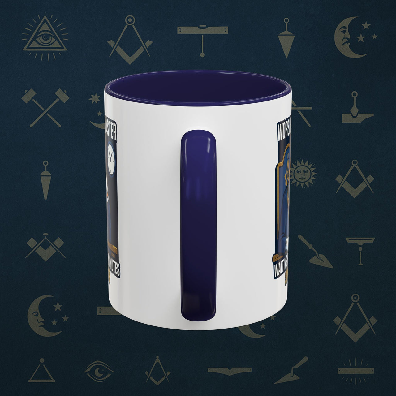 Masonic Mugs - Masonic Monotony - Worshipful Master Printify