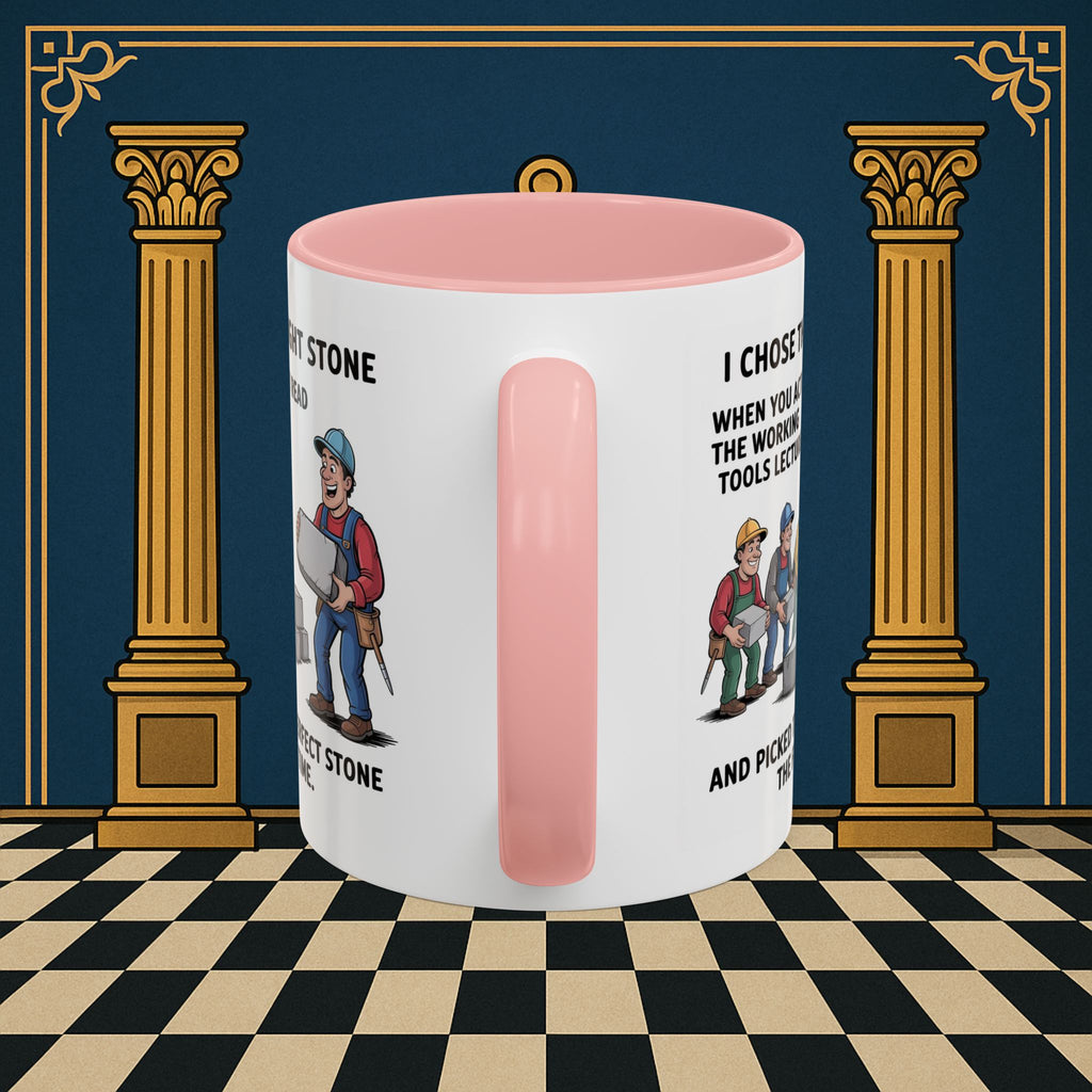 Masonic Mugs - Stone Selection Strategy - Mark Masonry