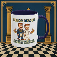 Masonic Mugs - Guiding Light - Senior Deacon Printify