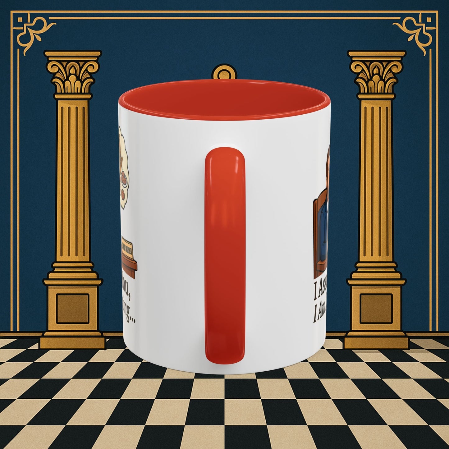 Masonic Mugs - Masonic Musings - Senior Warden Printify