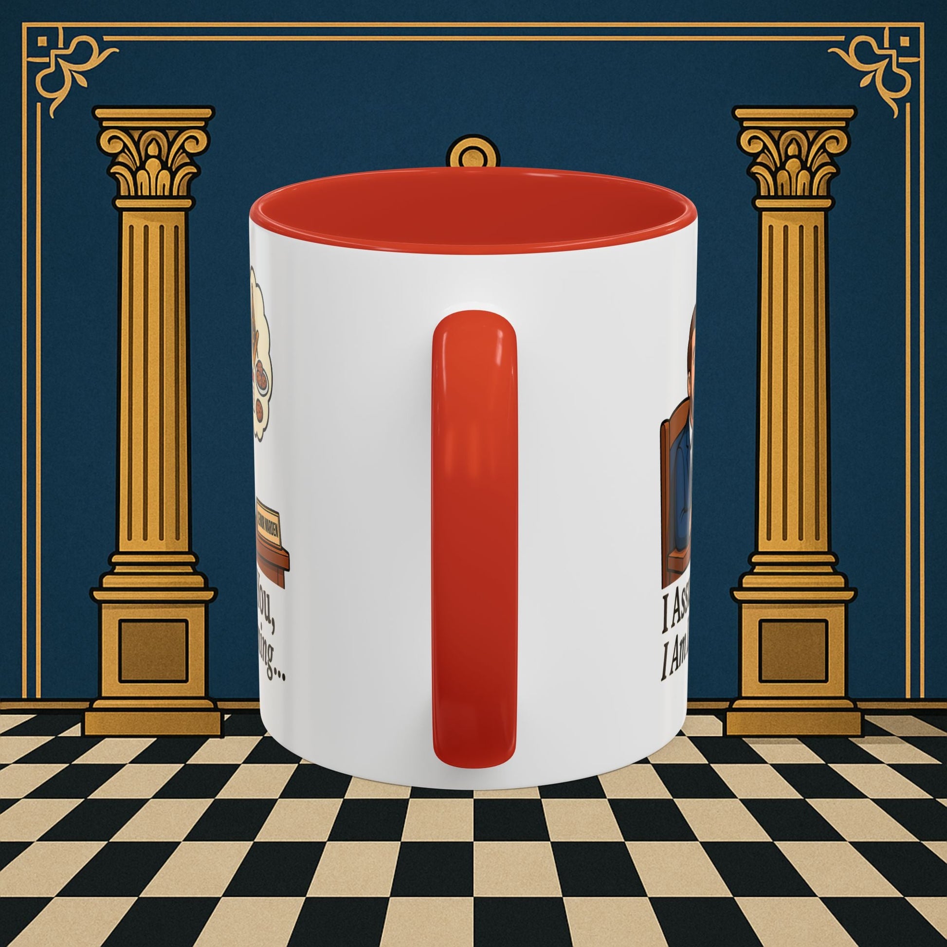 Masonic Mugs - Masonic Musings - Senior Warden Printify