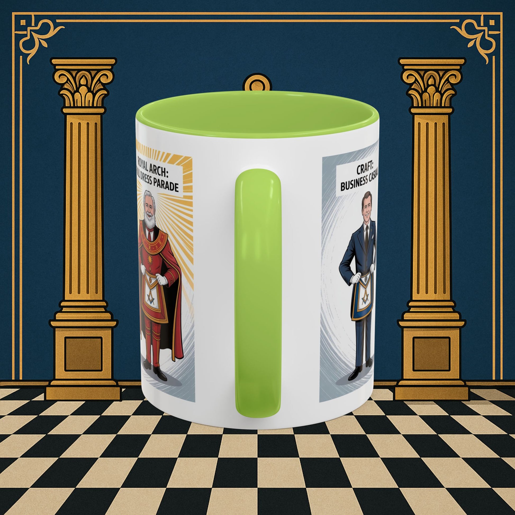 Masonic Mugs - Masonic Dress Code Decoded - Royal Arch