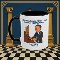 Masonic Mugs - Harmony Amid Chaos - Provincial Organist Printify