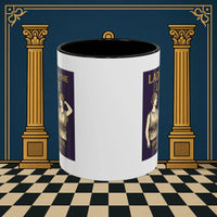 Masonic Mugs – Ladies of the Lodge: Grace, Strength & Support (Accent Coloured 11oz Mug) Printify