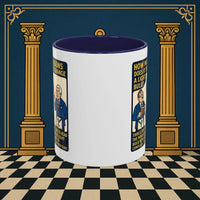 Masonic Mugs Ready to Go – How Many Masons? (Accent Coloured 11oz Mug) Printify