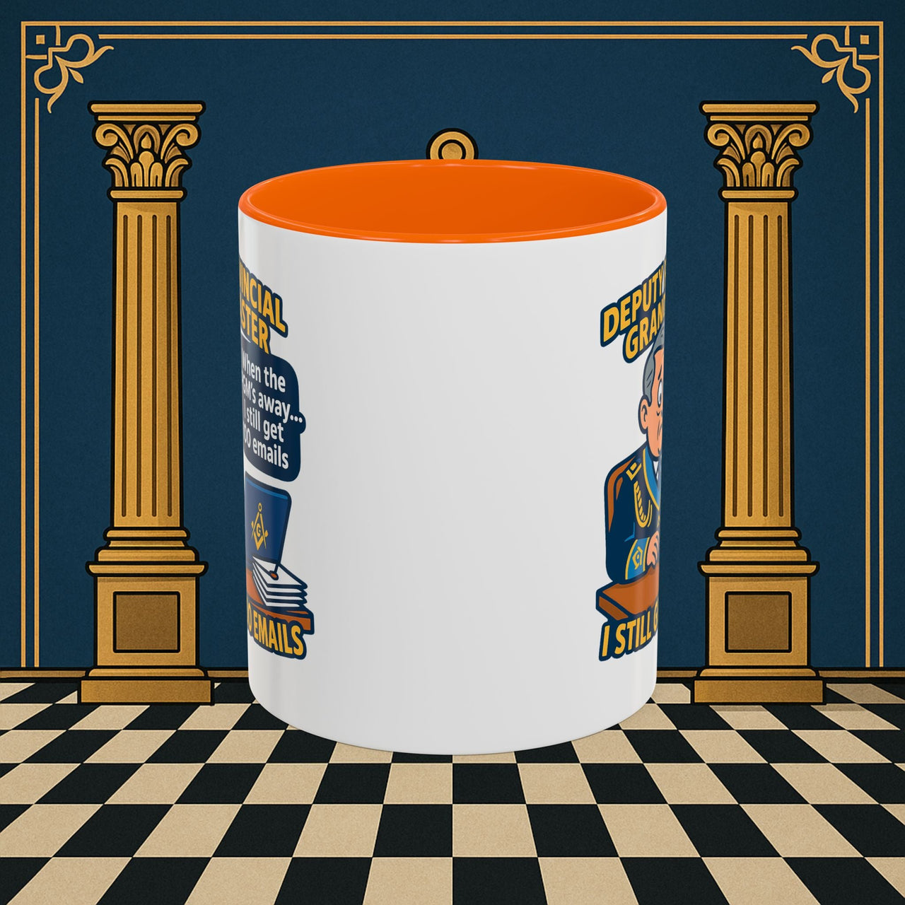 Masonic Mugs - Email Overload - Deputy Provincial Grand Master Printify