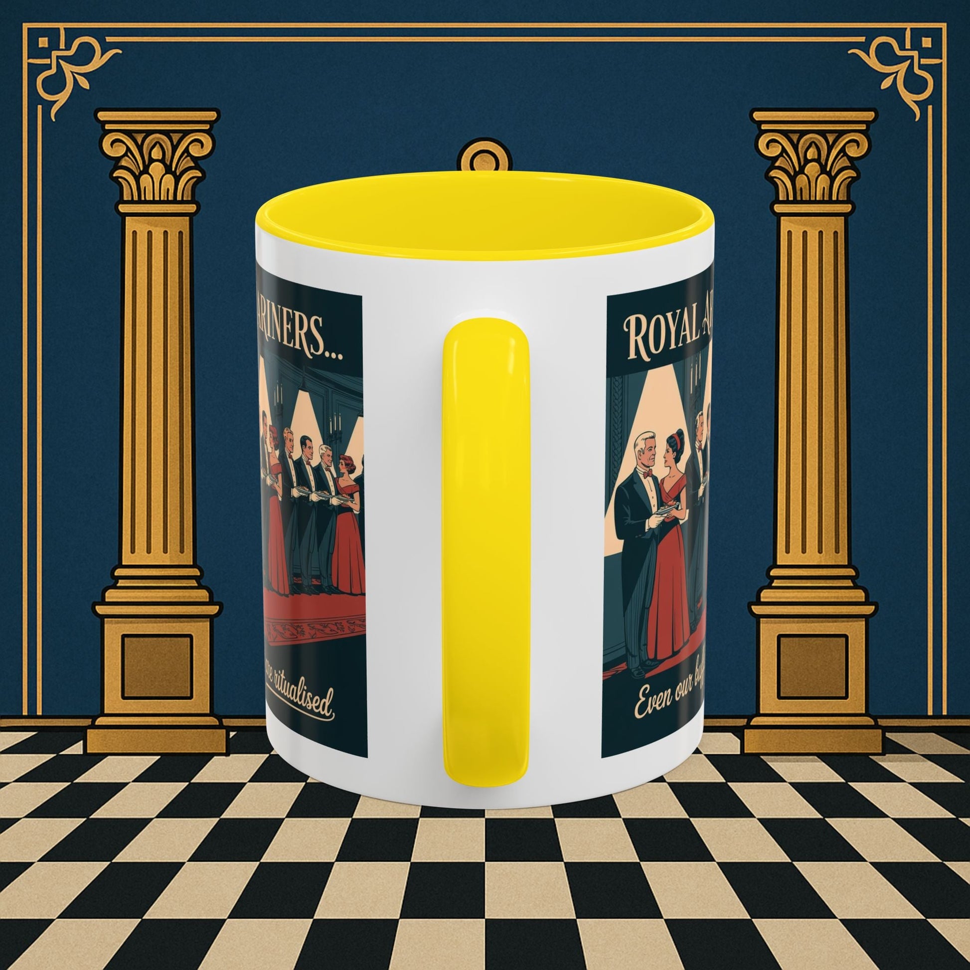 Masonic Mugs - Synchronized Service - Royal Ark Mariners Printify