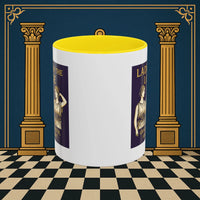 Masonic Mugs – Ladies of the Lodge: Grace, Strength & Support (Accent Coloured 11oz Mug) Printify