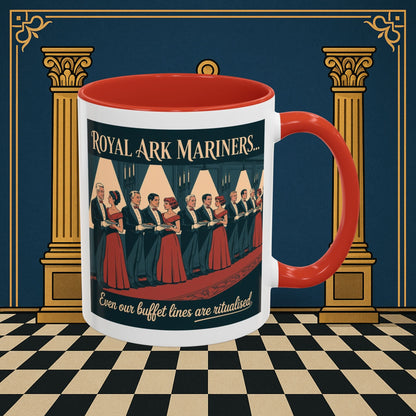 Masonic Mugs - Synchronized Service - Royal Ark Mariners Printify
