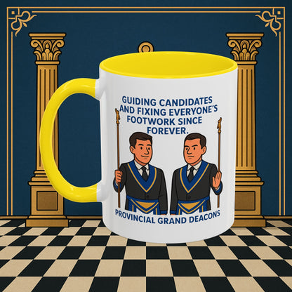 Masonic Mugs - Guiding Light of Masonic Tradition - Provincial Grand Deacons Printify