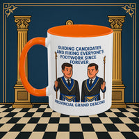 Masonic Mugs - Guiding Light of Masonic Tradition - Provincial Grand Deacons Printify