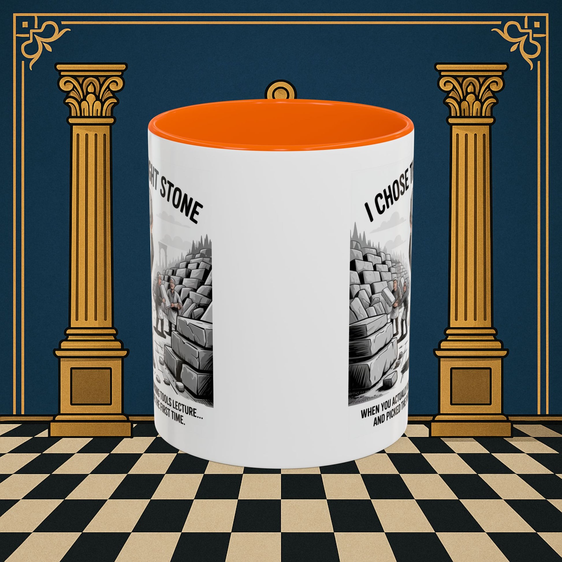 Masonic Mugs - Stone Selection Success - Mark Masonry