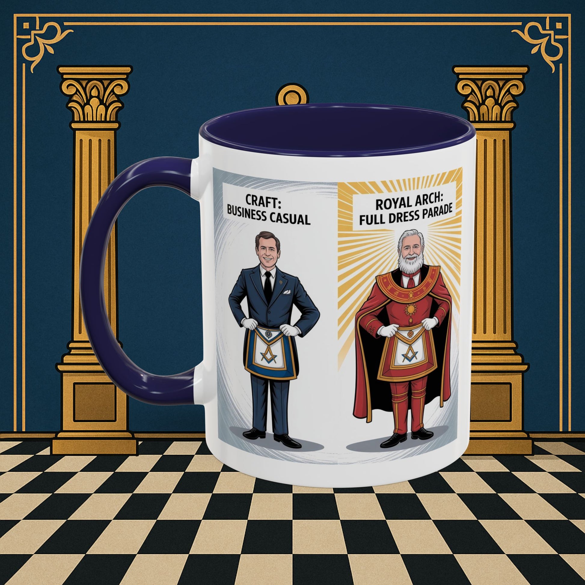 Masonic Mugs - Masonic Dress Code Decoded - Royal Arch